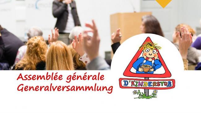 d’Kinderstub｜ Assemblée générale - Generalversammlung