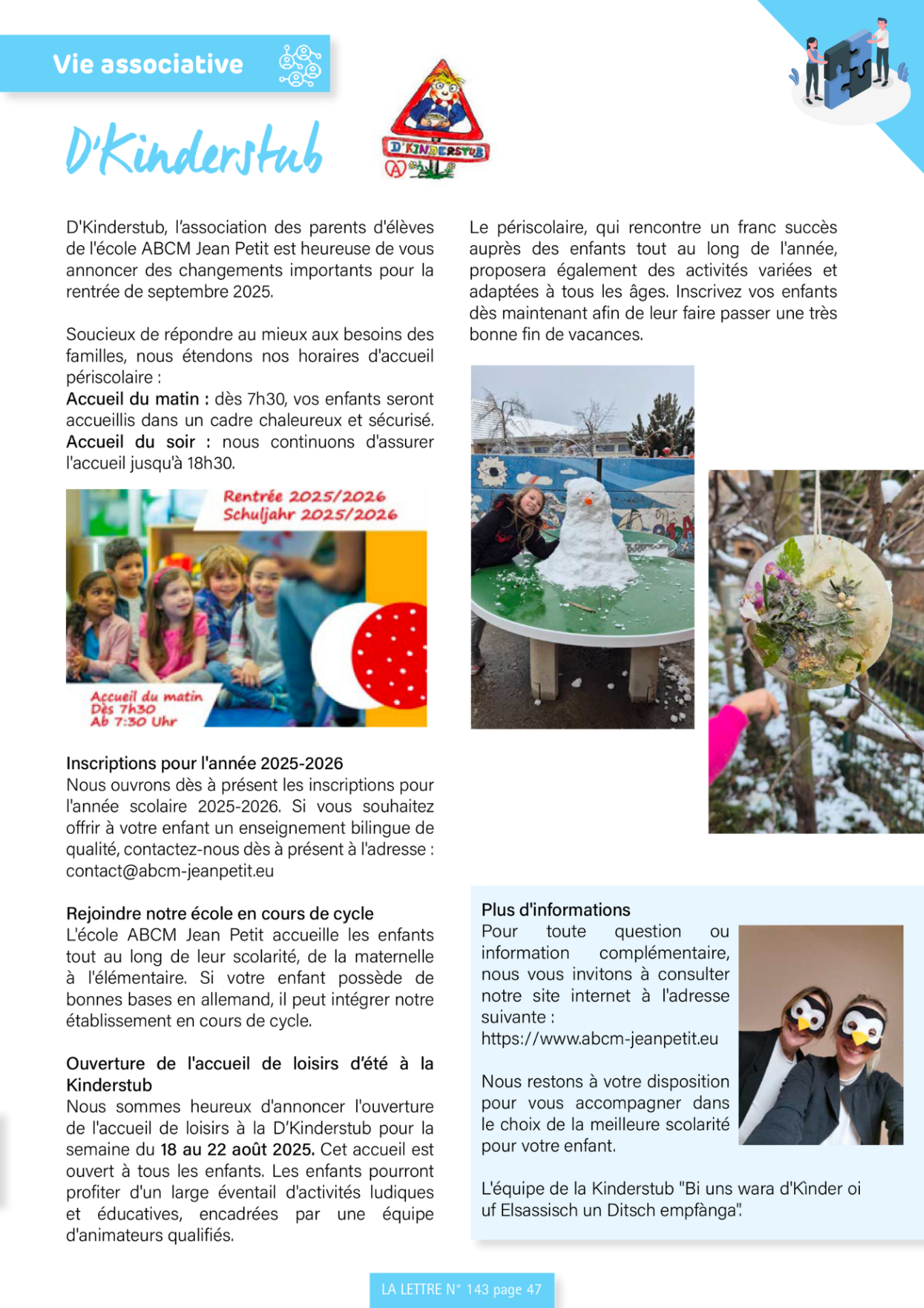 La lettre ingersheim abcm dks 4