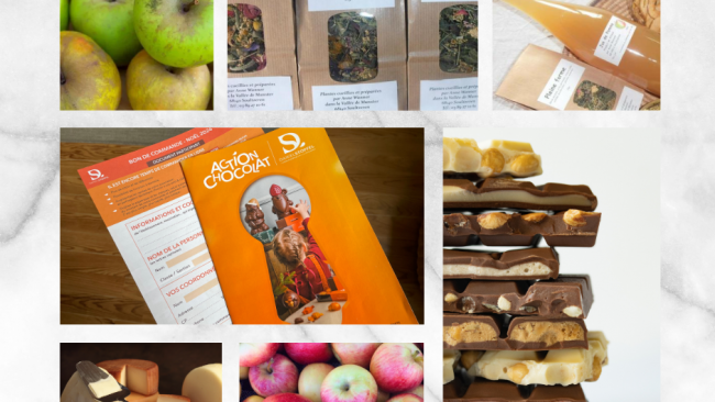 Ventes fromages, chocolats, produits du terroir