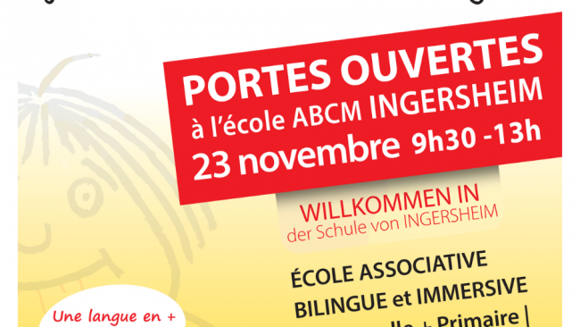 Portes Ouvertes ABCM Ingersheim Samedi 23/11/2024